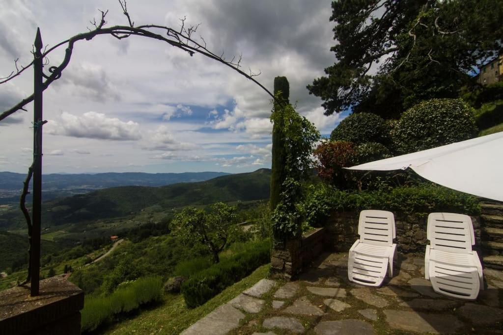 Villa Alla Trappola San Clemente in Valle Bagian luar foto