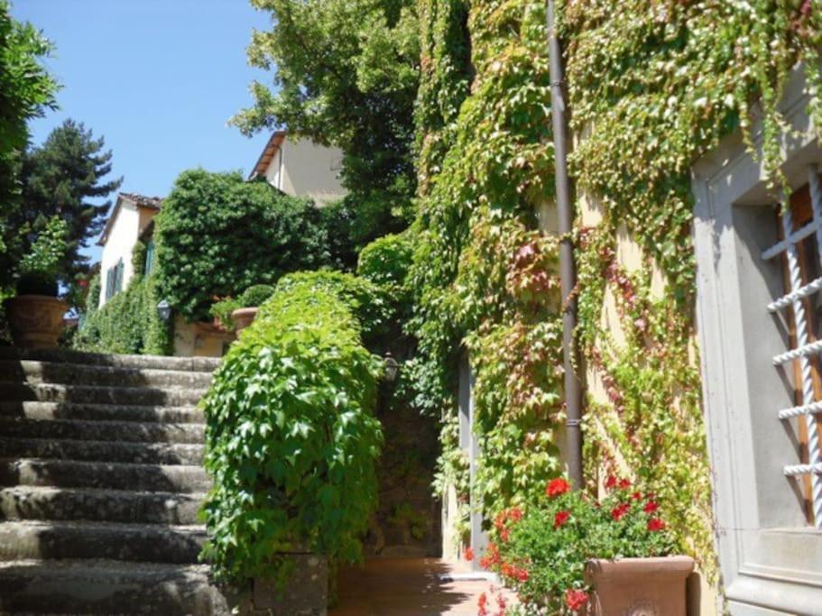 Villa Alla Trappola San Clemente in Valle Bagian luar foto